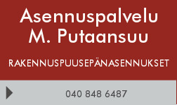 Asennuspalvelu M. Putaansuu logo